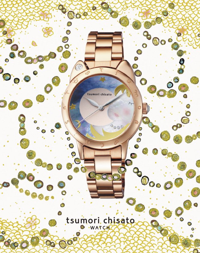 tsumori chisato 腕時計　ドリーミーガール　ピンクゴールド