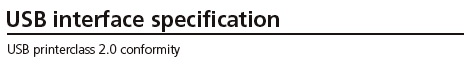 Infrared interface specification
