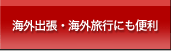 海外出張・海外旅行にも便利