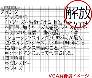 VGA解像度イメージ