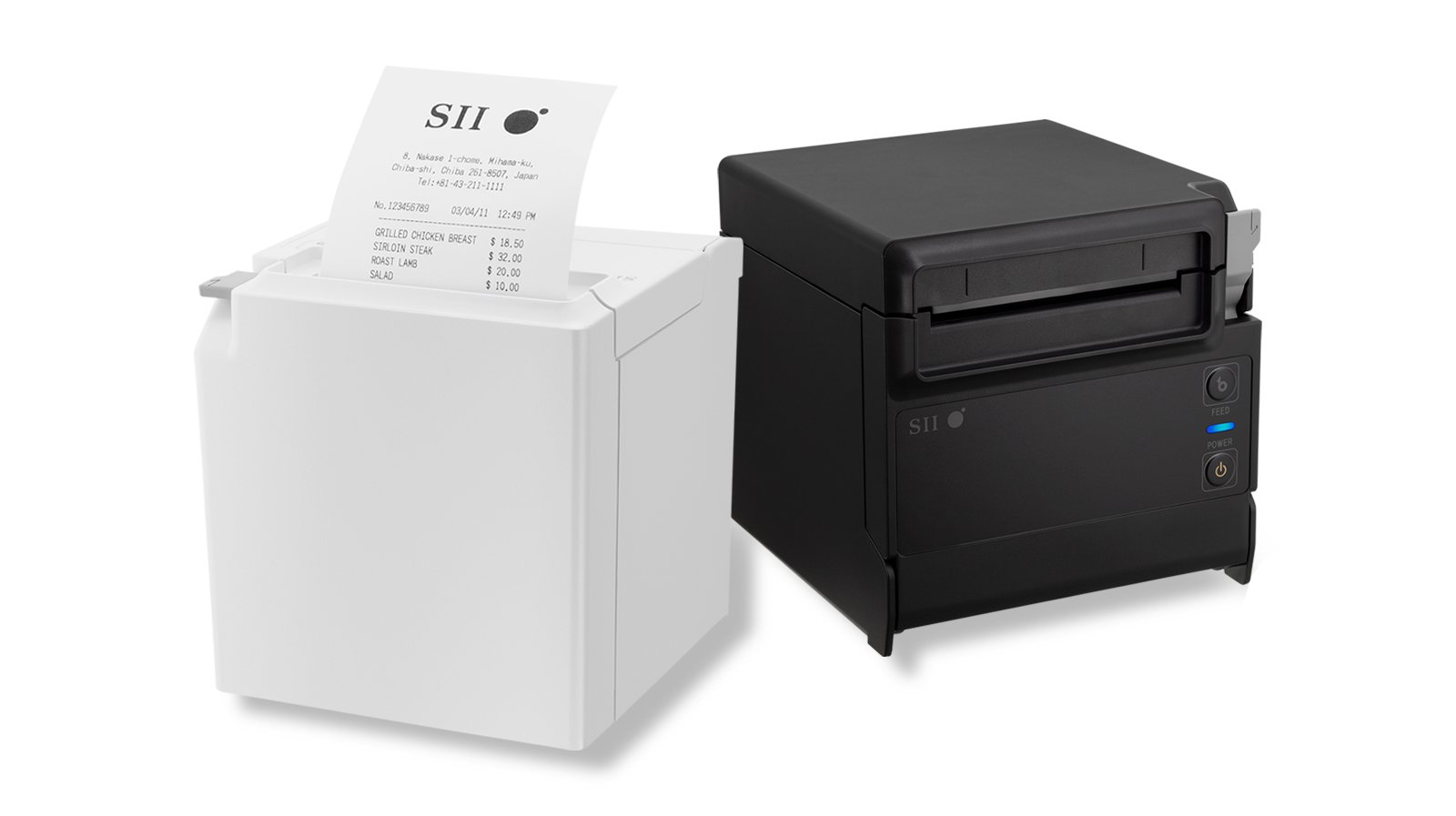 レシートプリンター 楽天市場】国内正規品 MP-B20 ロール紙付 SII セイコーイン