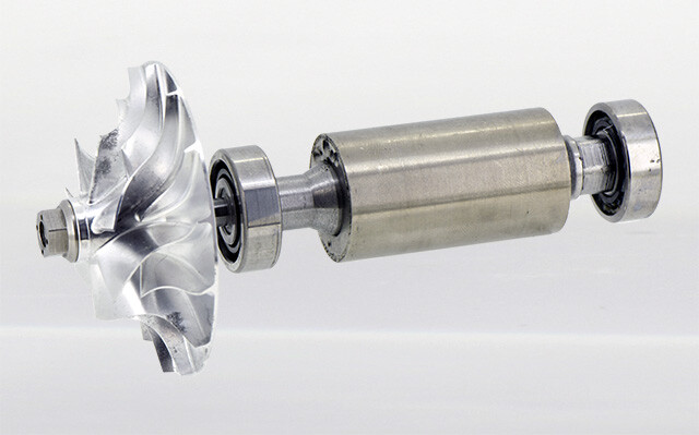 Shaft module for Turbo Charger