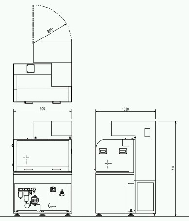 Machine Dimensions