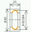 2 shoe 1 magnet Plunge Grinding