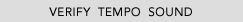 VERIFY TEMPO SOUND