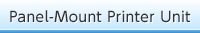 Panel-Mount Printer Unit